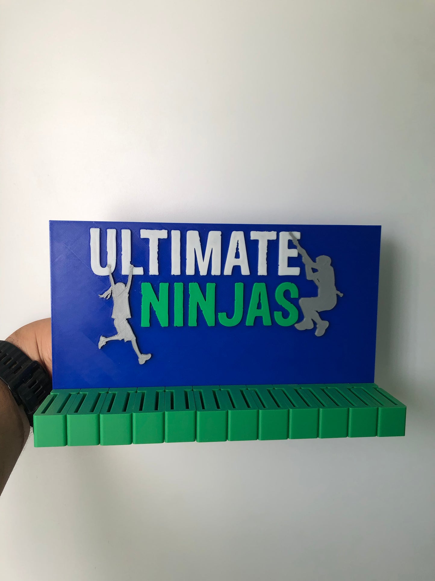 Ultimate Ninjas Medal Rack